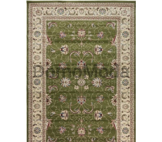 Высокоплотный ковер Royal Esfahan 2117A Green-Cream Купить в интернет магазине ДомоМода Высокоплотный ковер Royal Esfahan 2117A Green-Cream - высокое качество по лучшей цене в Украине